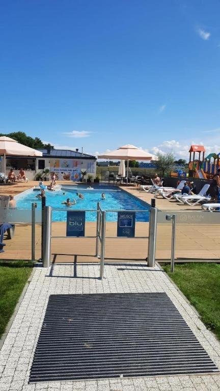 Klimatyzowany Apartament Blue , Sarbinowo Parking Basen Eksteriør bilde