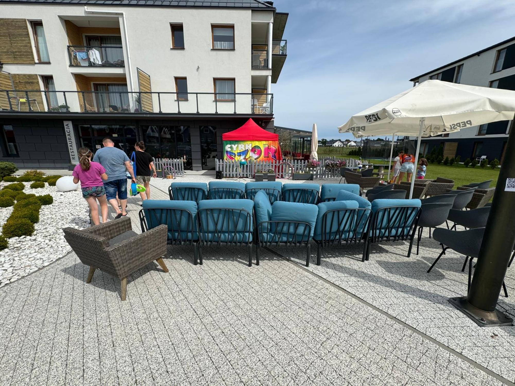 Klimatyzowany Apartament Blue , Sarbinowo Parking Basen Eksteriør bilde