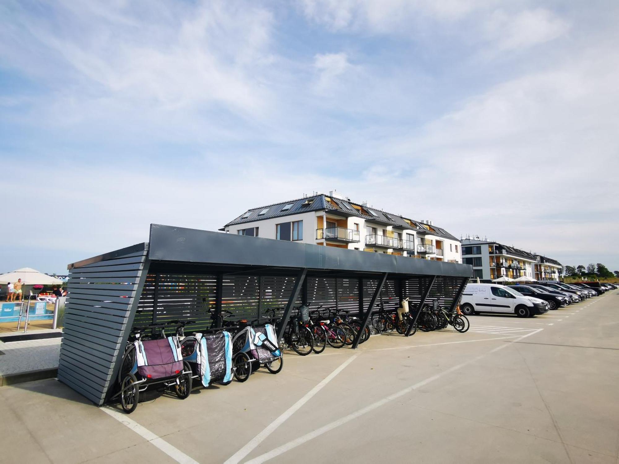 Klimatyzowany Apartament Blue , Sarbinowo Parking Basen Eksteriør bilde