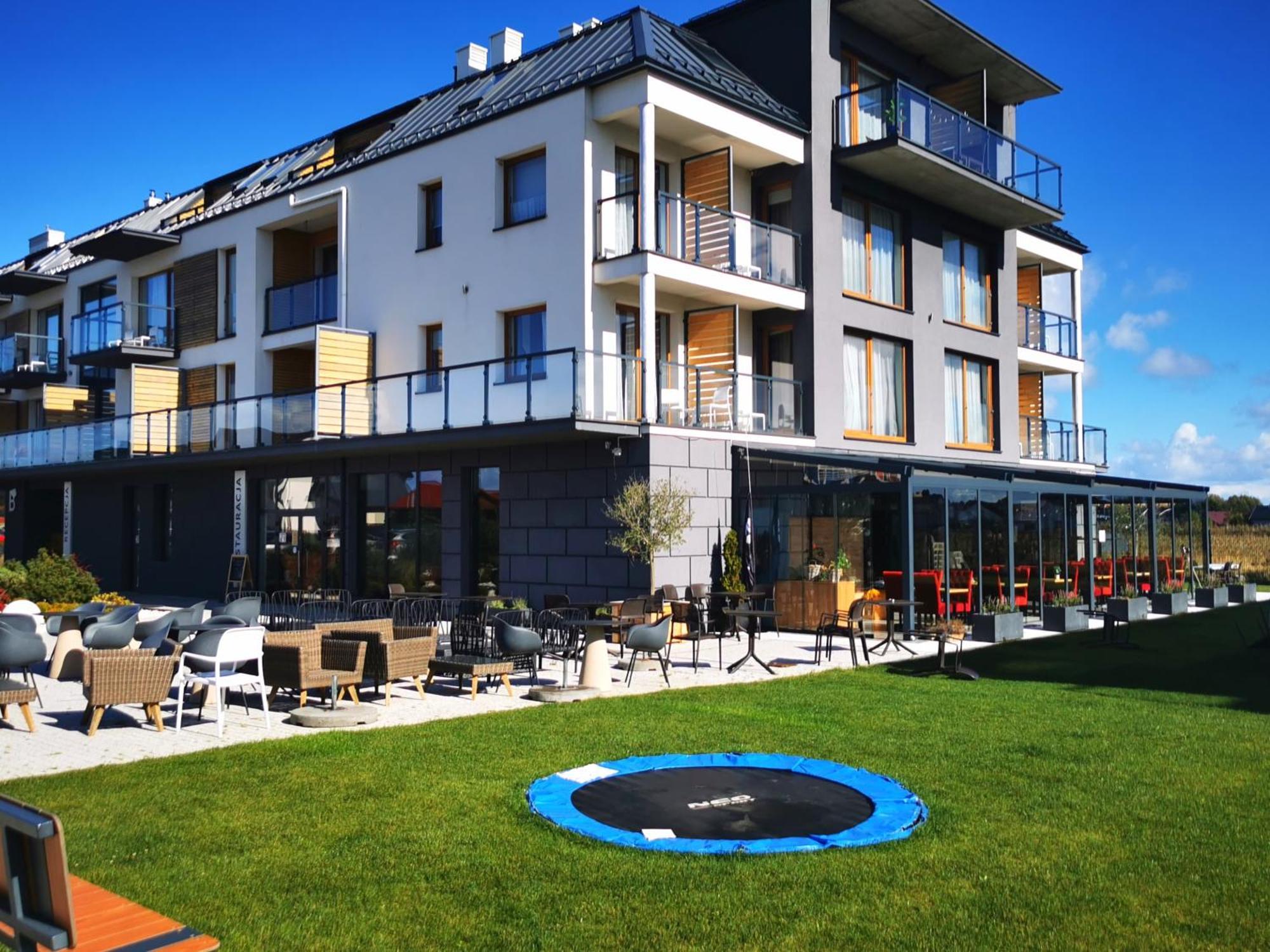 Klimatyzowany Apartament Blue , Sarbinowo Parking Basen Eksteriør bilde
